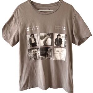 Michael Jackson Graphic Tee – Size M  Licensed 2016 Triumph International